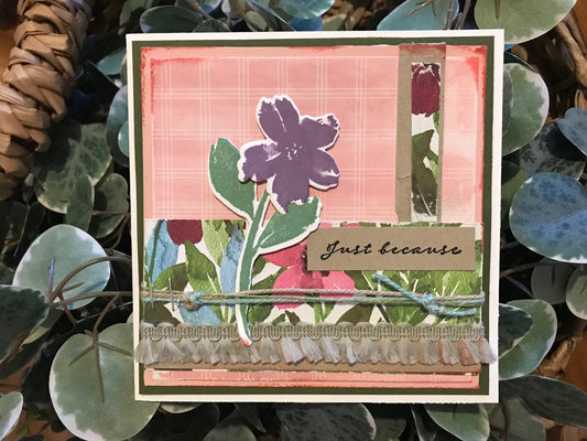 Handmade | Greeting Card | Just Because | Floral | Birthday | Celebration | Thank You | Friendship