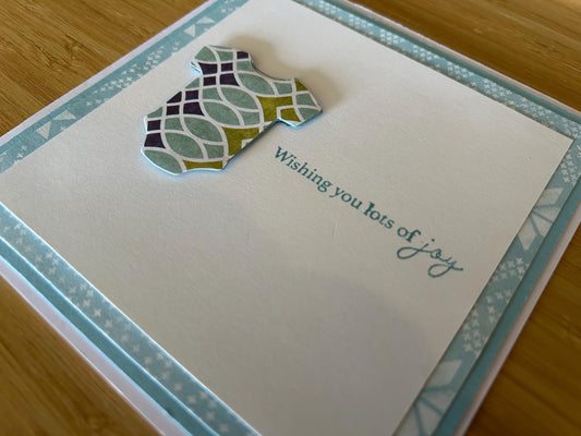 Baby Boy | Newborn Baby | Boy | Greeting Card | Card | Handmade | Cute Card | Baby Show