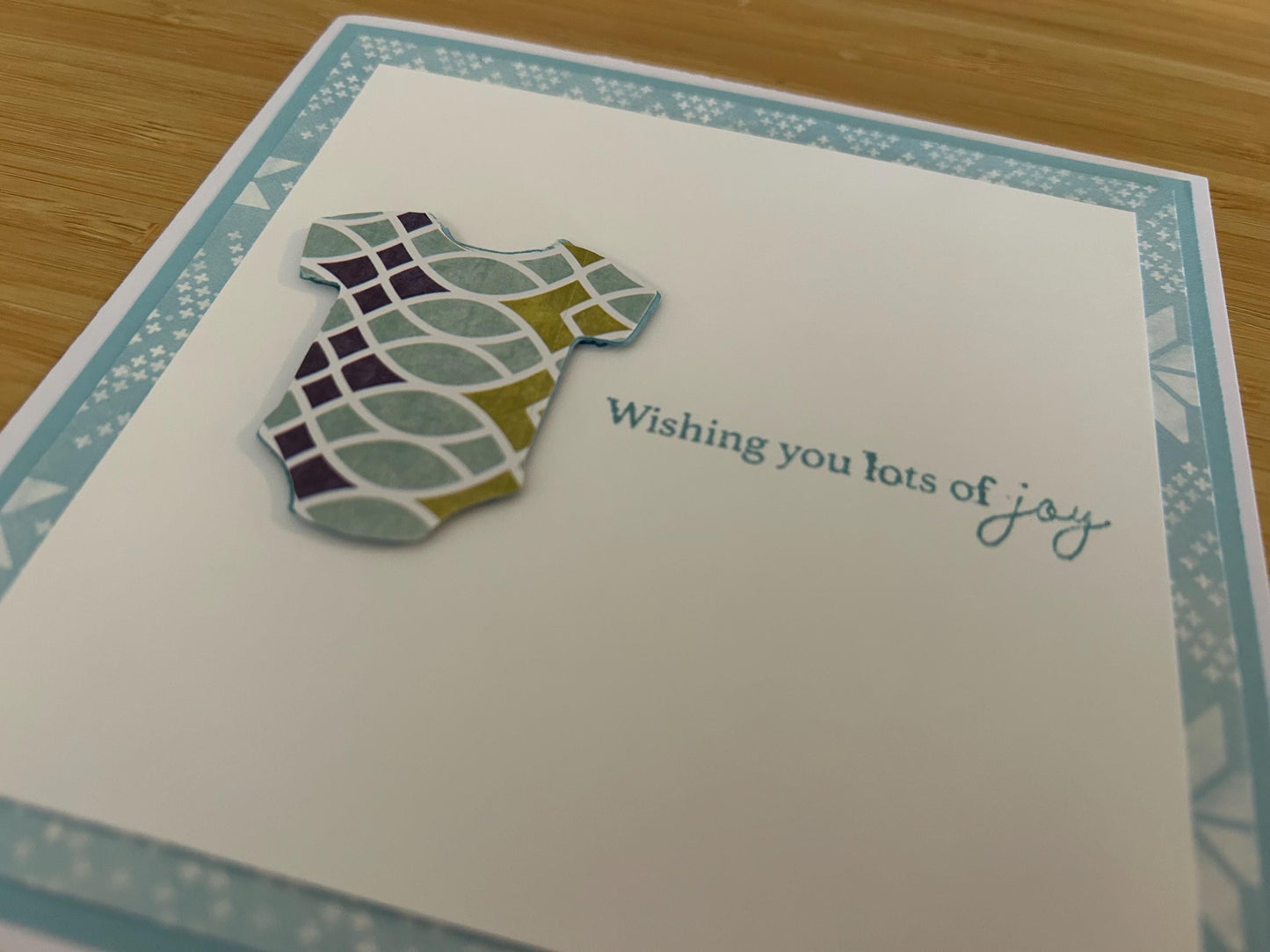 Baby Boy  | Newborn Baby  | Boy | Greeting Card | Card | Handmade | Cute Card | Baby Show