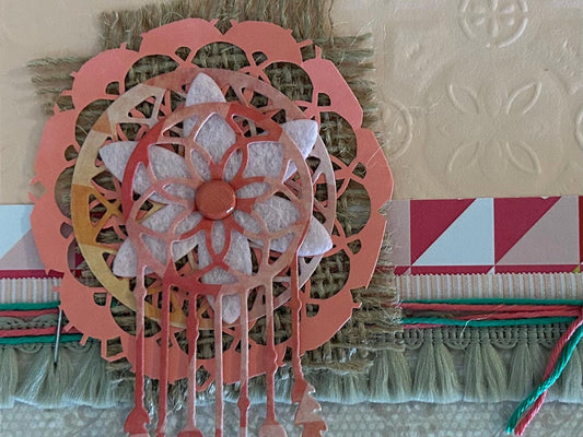 Handmade | Greeting Card | Just Because | Birthday | Celebration | Thank You | Friendship | Dreamcatcher