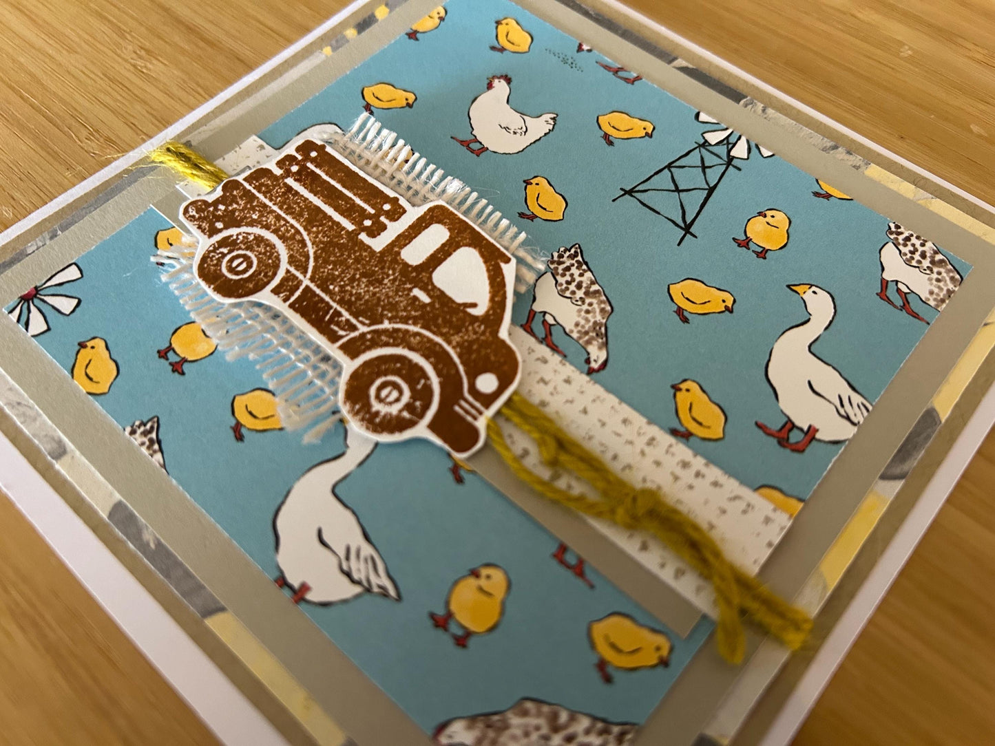 Handmade | Greeting Card | Birthday | Celebration | Little Boy | Boy | Quarry Truck | Truck | Adventure | Fun | Adventure | Farm