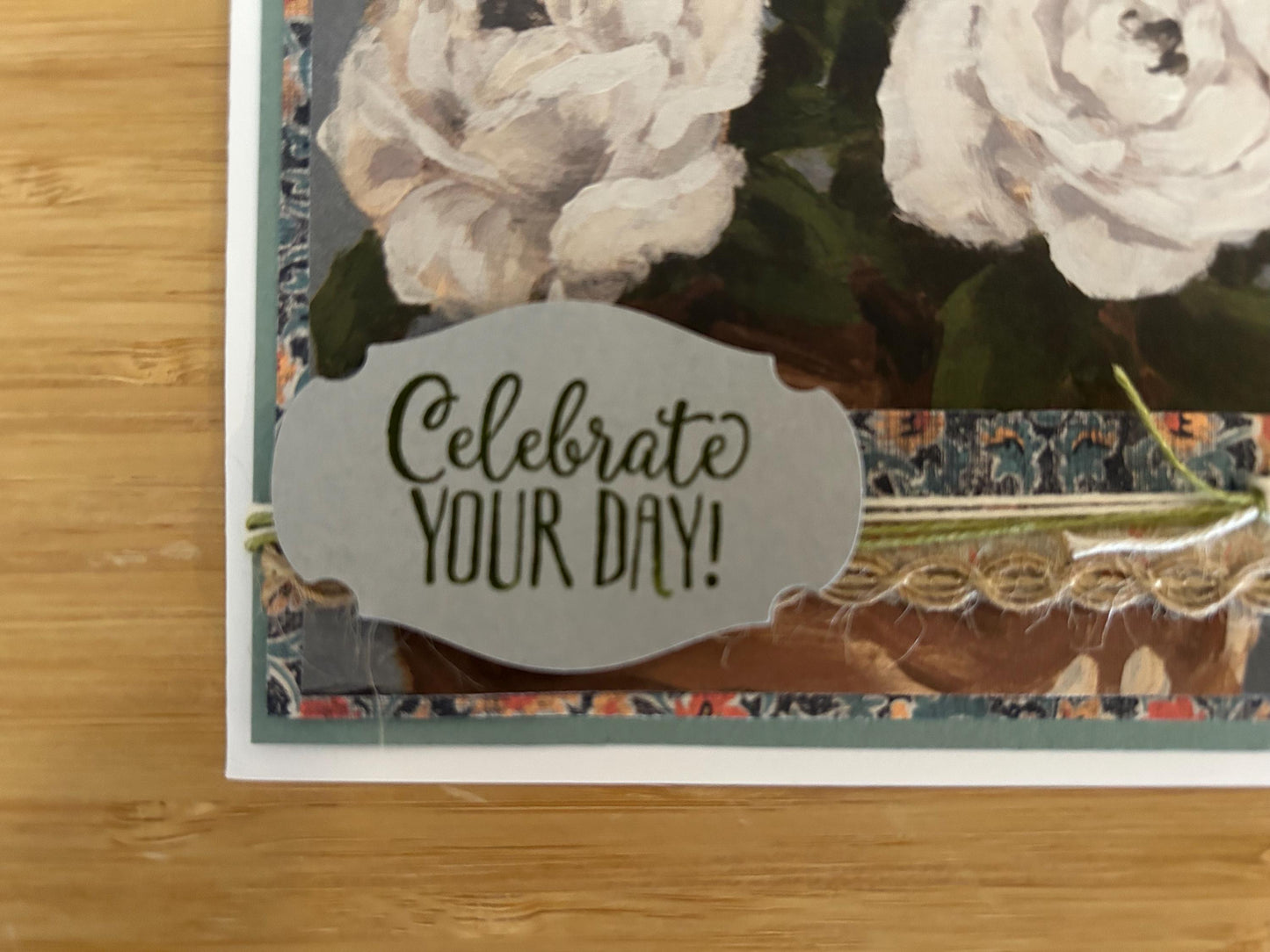 Happy Birthday | Greeting Card | Handmade | Celebrate | Flowers