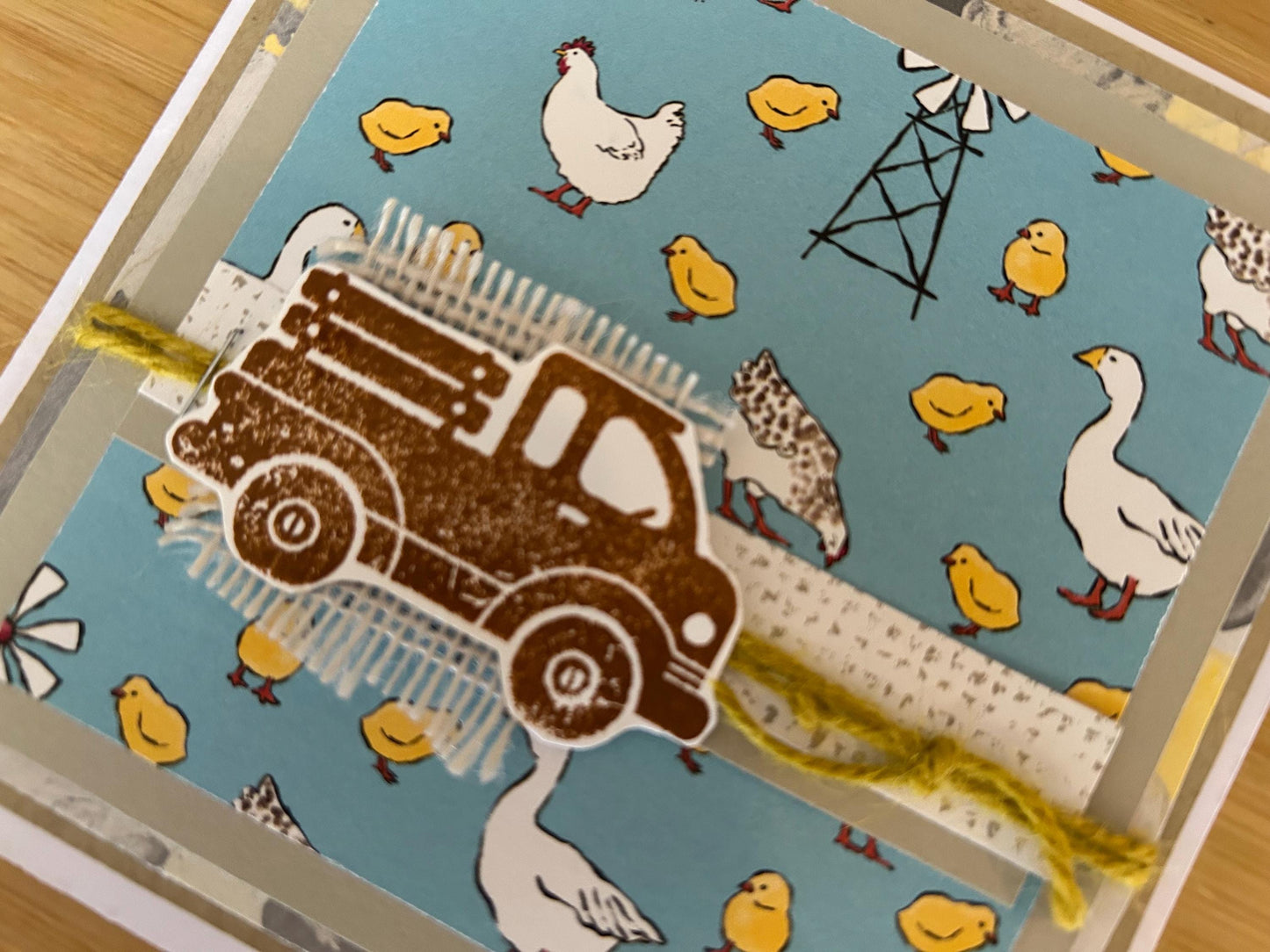 Handmade | Greeting Card | Birthday | Celebration | Little Boy | Boy | Quarry Truck | Truck | Adventure | Fun | Adventure | Farm