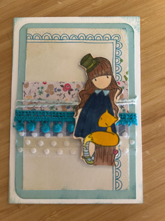 Handmade | Unique | Note Card  | Greeting Card | Handmade | Celebrate  | Just Because
